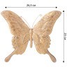 Панно декоративное "бабочка", 26,3*2,4*23cm Lefard (504-403)