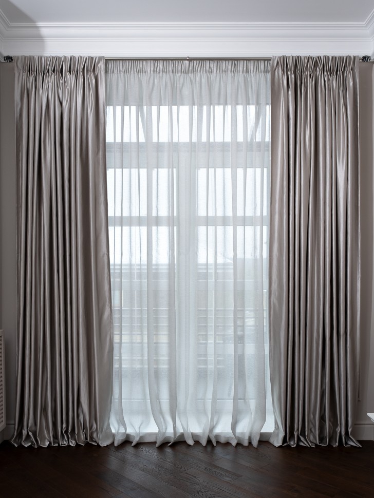 Портьера Euphoria серый 275*260 (TT-00014550)