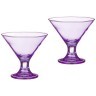 Набор креманок из 2 шт "ice ville" фиолет  диаметр=10,5 см 185 мл высота 10 см Алешина Р.р. (484-720)