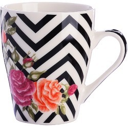 Кружка 340мл Цветы Роза Art LR (9-31223-1)