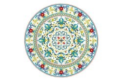 Тарелка обеденная Средиземноморье,  26,5 см - EL-R0942/MEBL Easy Life
