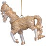 Елочное украшение "лошадка" 7,5х3х9,5 см Lefard (162-1323)