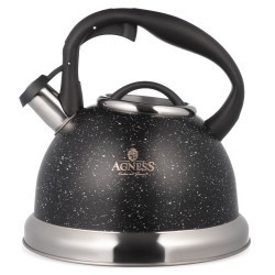 Чайник agness со свистком, 3,1 л Agness (937-034)