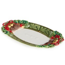 Блюдо lefard "шишки" овальное 34*20,5*4 см Lefard (59-726) Блюдо lefard "шишки" овальное 34*20,5*4 см Lefard (59-726)