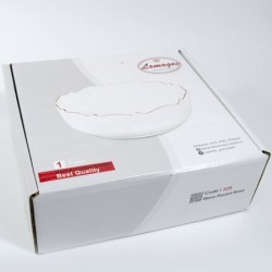 Блюдо сервировочное для подачи керамика 29х26,5х10 LR (90074-329)