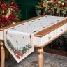 Дорожка на стол 45х300 cm  "celebration", цвет: бежевый, tm lefard, полиэстер 100% Lefard (986-001-32)