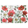 Набор подстановочных салфеток "маки" из 4 шт,, 45х30 см Lefard (771-118)
