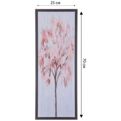 Панно деко-боксы венге с окантовкой 25*70 см Lefard (541-873)