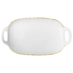 Поднос lefard "charm" 46,5*26*5,5 см (с золотой линией) Lefard (779-357)