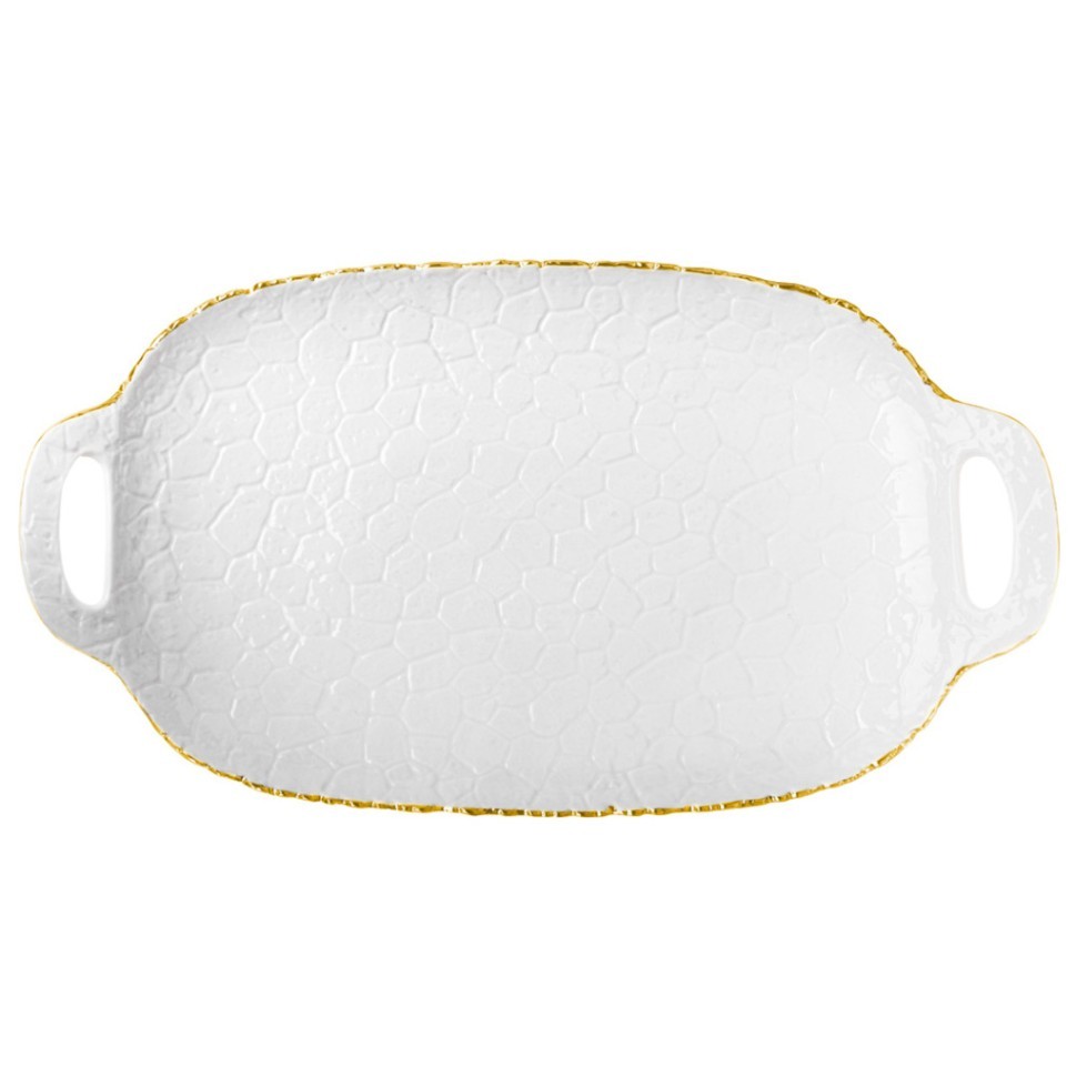 Поднос lefard "charm" 46,5*26*5,5 см (с золотой линией) Lefard (779-357)