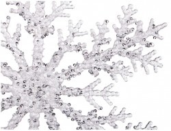 Изделие декоративное "снежинка" диаметр=25 см Lefard (788-088)