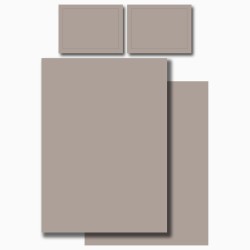 Кпб 1,5 спальный, "solid" капучино, сатин, хлопок 100%,под.150х210-1шт, пр.180х220-1шт, нав.50х70-2ш Lefard (989-003-18)