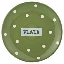 Тарелка десертная "green plate" 20,3*20,3*2 см Lefard (230-264)