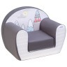 Раскладное бескаркасное (мягкое) детское кресло серии "Дрими", цвет Дрим, Стиль 1 (PCR320-34)