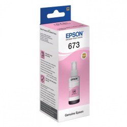 Чернила EPSON 673 T6736 для СНПЧ Epson L800/L805/L810/L850/L1800 светло-пурпурные 361046 (1) (93429)