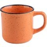 Кружка керамическая,320мл,оранжевая (CL-7090C)