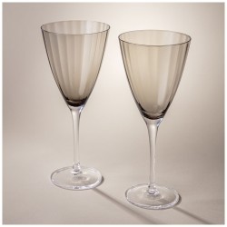 Набор бокалов для вина из 2 шт "mirage" grey 410 мл Lefard (693-020)