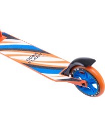 БЕЗ УПАКОВКИ Самокат 2-колесный Flow 125 мм, синий/оранжевый (2095972)