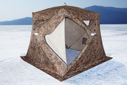 Зимняя палатка куб Higashi Camo Pyramid (80244)