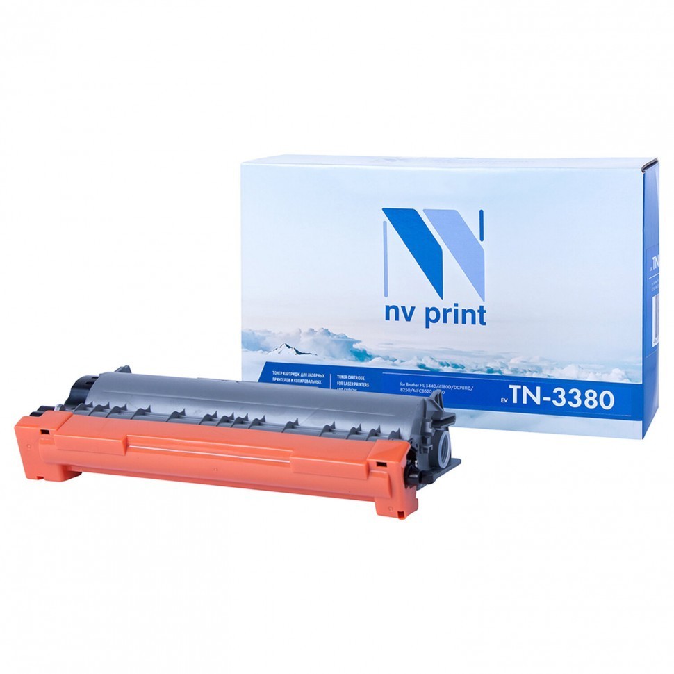 Картридж лазерный NV PRINT NV-TN3380 для BROTHER ресурс 8000 стр. 363253 (90986)