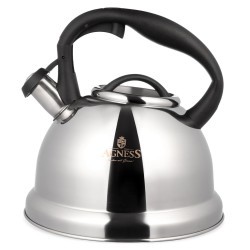 Чайник agness со свистком, 3,1 л Agness (937-035)