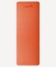 Коврик для йоги и фитнеса FM-201, TPE, 183x61x0,4 см, оранжевый/зеленый (2108058)