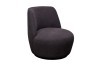 Кресло Риволи(GD/Rivoli) поворотное рогожка черная Botega-CHERN 73*80*74см (TT-00017197)