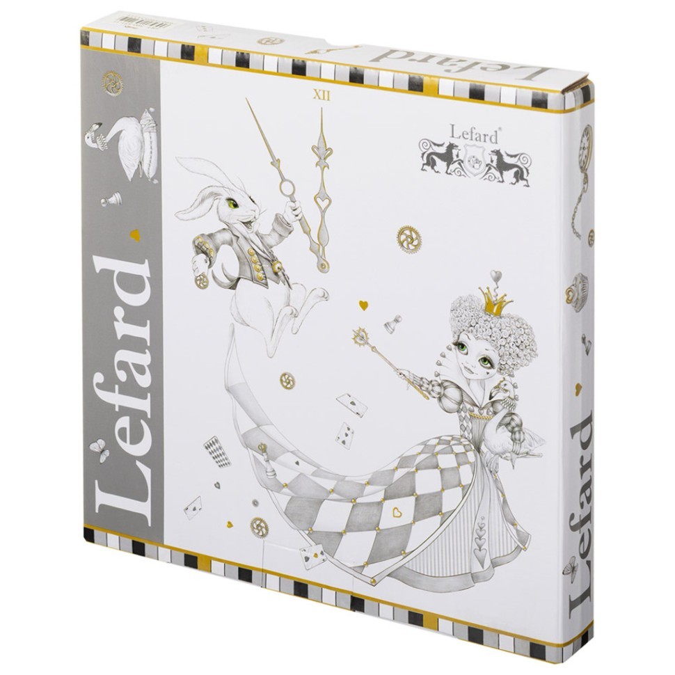 Тарелка обеденная lefard "wonderland" 25,5 см, разноцветный (590-530-11) 