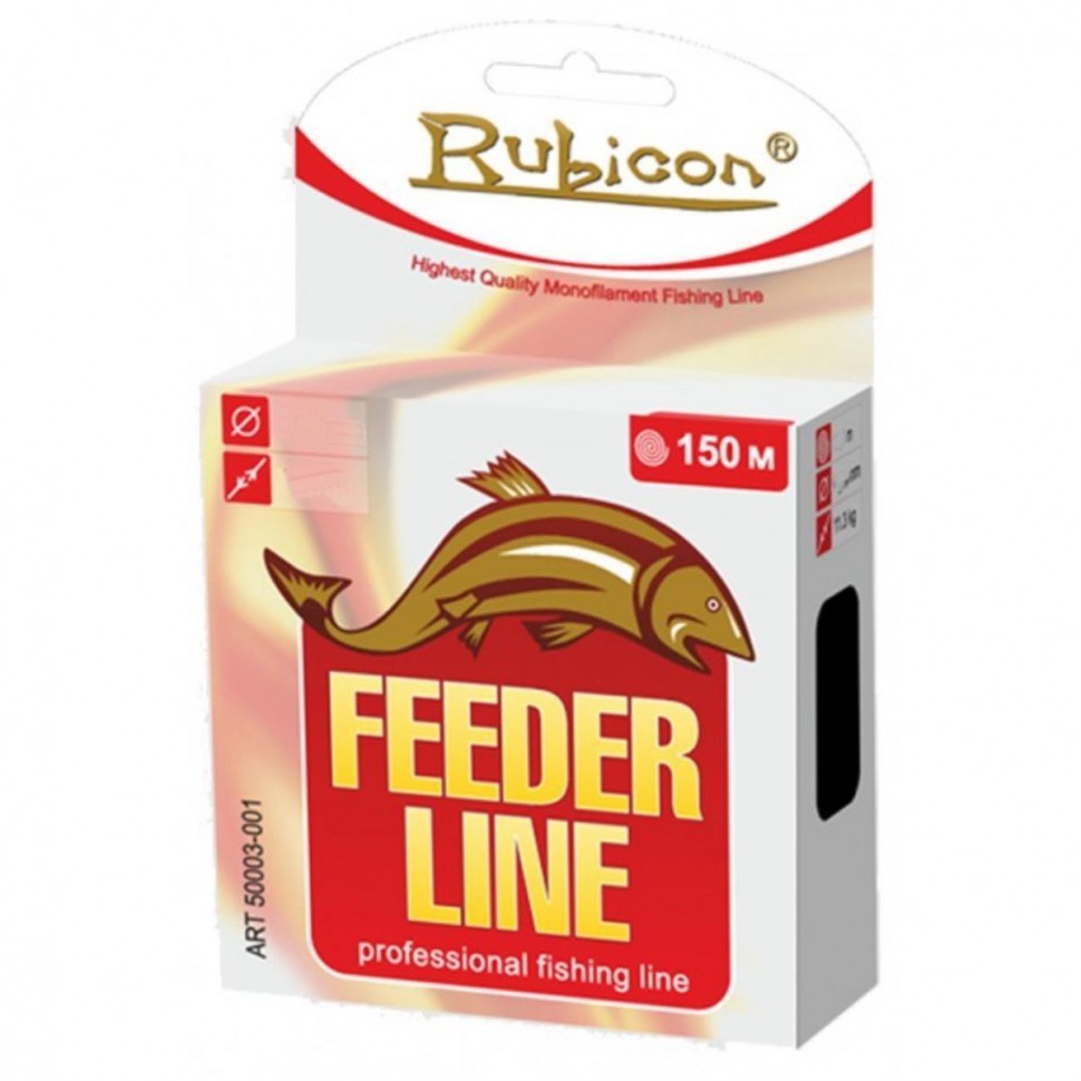 Леска Rubicon Feeder Line 0,45мм 150м Black 407150-045 (75999)