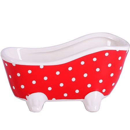 Подставка д/губки 150мл Красный УзорLR (30689)