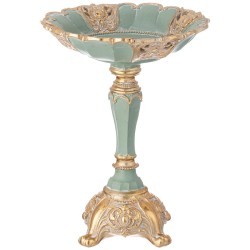 Чаша декоративная коллекция "рококо", 19,2*19,2*25,1cm Lefard (504-373)
