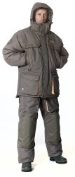 Зимний костюм для рыбалки Canadian Camper Snow Lake Pro цвет Stone (83159)