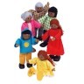 Набор мини-кукол Счастливая афроамериканская семья (E3501_HP)