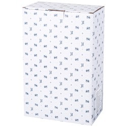 Мармит lefard "herbal" со стеклянной крышкой 33 см 1600 мл на металл. подставке синий Lefard (42-495)