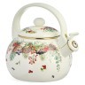 Чайник agness эмалированный со свистком серия "celebration", 2,2л, индукционное дно Agness (943-080)