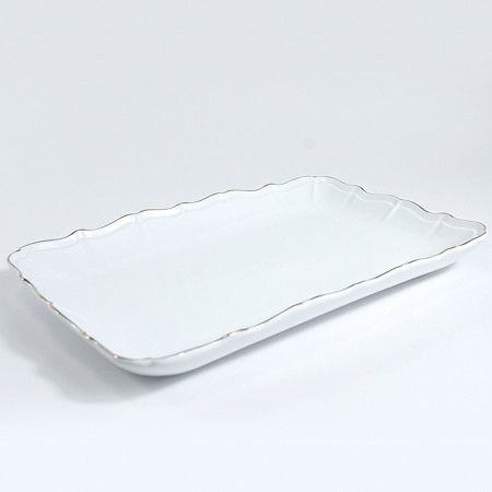 Блюдо сервировочное для подачи керамика 35,5х22х5 LR (90078-403S)