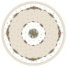 Скатерть  d220 cm круглая, "celebration", цвет: бежевый, tm lefard, полиэстер 100% Lefard (986-001-26)
