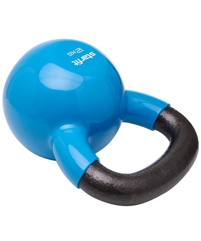 Гиря виниловая Starfit DB-401, 12 кг, синий (2103601)