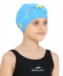 Шапочка для плавания Essence Light Blue, полиамид, детский (2103850)