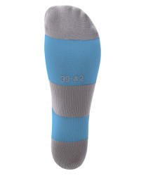 Гетры футбольные JOGEL CAMP BASIC SOCKS, голубой/белый (2103290)