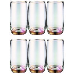 Набор стаканов из 6 шт  "лиловая дымка" 330 мл Акционерное Общество (194-737)