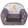 Раскладное бескаркасное (мягкое) детское кресло серии "Дрими", цвет Элис+Дрим (PCR320-41)