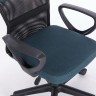 Кресло офисное компактное Brabix Jet MG-315 сетка/ткань синее 531842 (1) (71833)