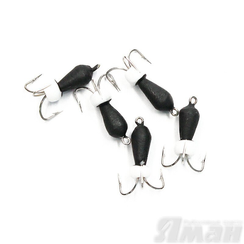 Мормышка вольфрамрам безнасадочная Яман Черт (кор.), d-3 мм, 0,6 г (5 шт.) Я-МР1332 (60580)