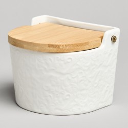 Банка для соли с дер.крышкой lefard "muse" 11,5*11*9,5 см 450 мл Lefard (587-238)