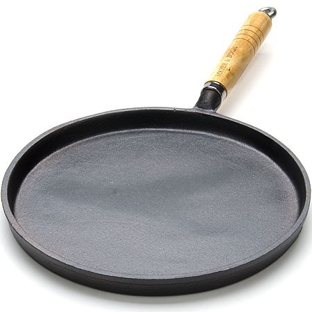 Сковорода блин. чугун. 27см Mayer&Boch дер/руч (20519)