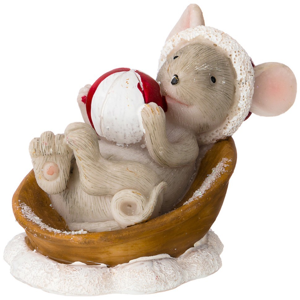 Фигурка "мышки" 7,5*5*5,5 см. без упаковки Lefard (162-663)