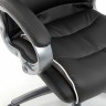 Кресло руководителя Brabix Premium Strong HD-009 до 200 кг экокожа/ткань черное 531945 (1) (84637)