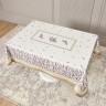 Скатерть "душа прованса" 140х180см ,белый, 100% хлопок,твил с пропиткой Lefard (850-735-23)