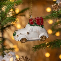 Статуэтка "машинка с подарками" 8*5*6 см Lefard (162-1321)